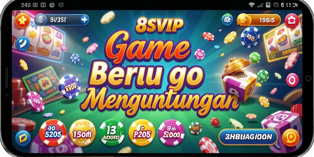 Tampilan gameplay seru dalam permainan Bingo 8SVIP.