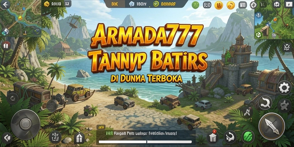Tampilan menakjubkan dari gameplay Open World di ARMADA777.