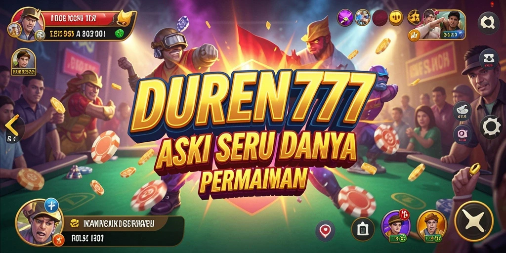 Tampilan gameplay seru di DUREN777 dengan aksi mendebarkan.