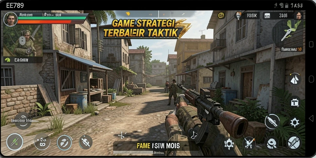 Tampilan gameplay menarik dari EE789 yang penuh strategi.