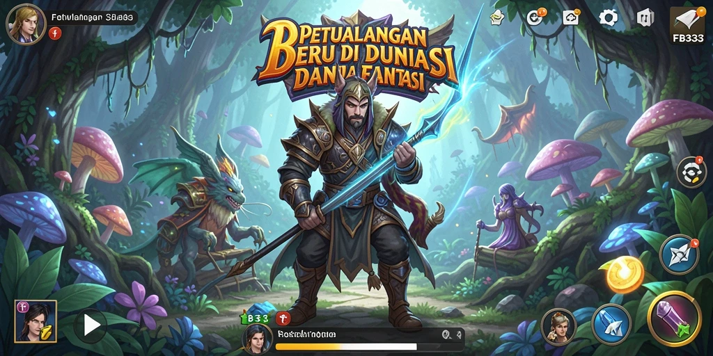 Gameplay FB333 yang menakjubkan di dunia fantasi.