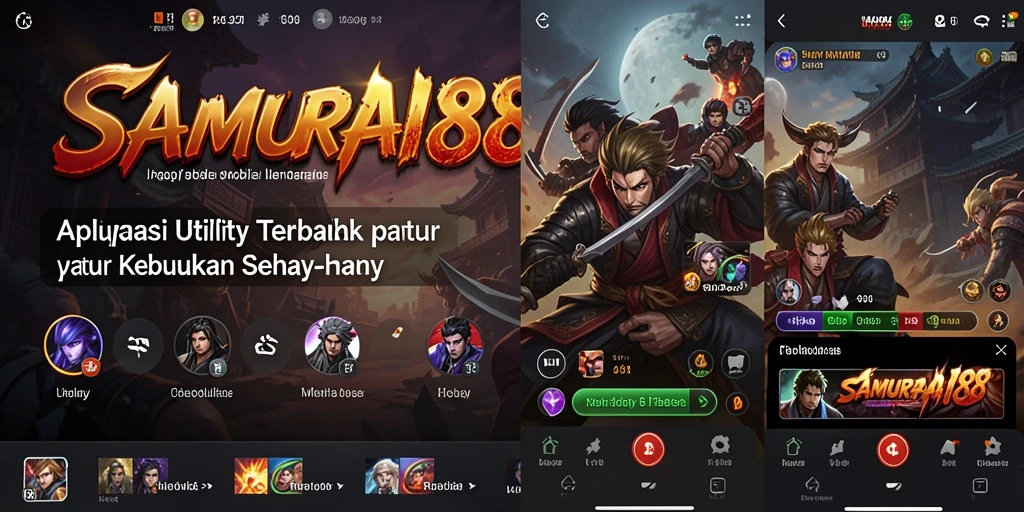 Tampilan antarmuka utama SAMURAI88 yang intuitif dan fungsional.