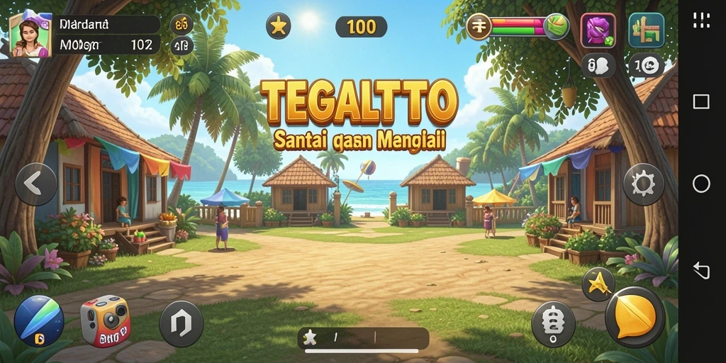 Tampilan gameplay TEGALTOTO yang menarik dan menyenangkan.