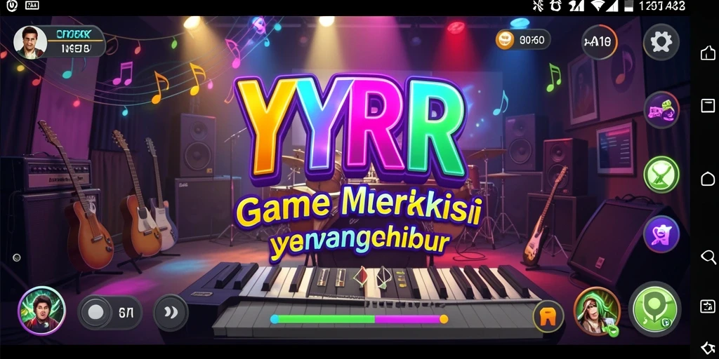 Gameplay seru yang membawa pengalaman musik interaktif.
